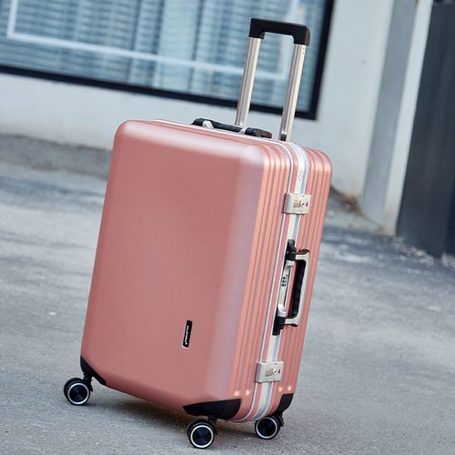 厂家批发20寸铝框拉杆箱万向轮行李箱防刮密码箱礼品定制登机皮箱